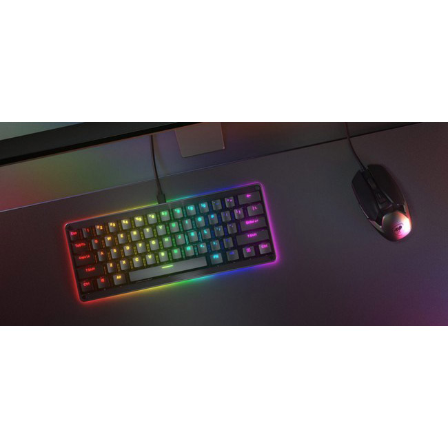 Клавіатура COUGAR Puri Mini RGB Gateron Red Switch (37PRMRM1MI.0002)