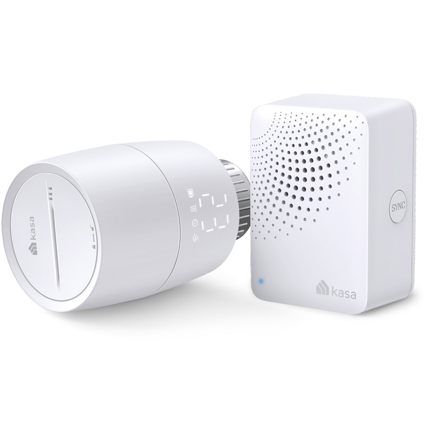 Умный терморегулятор для радиаторов отопления TP-LINK Kasa Smart KE100 KIt