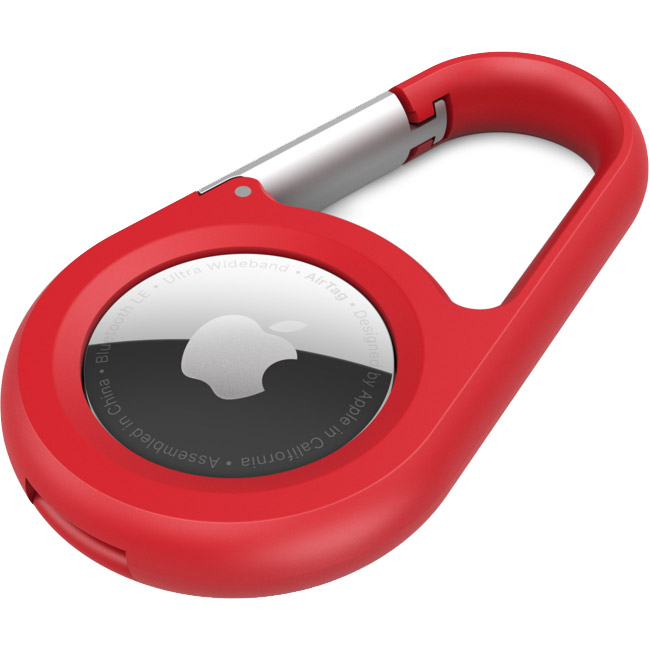 Карабин-держатель BELKIN Secure Holder Carabiner AirTag Red (MSC008BTRD)