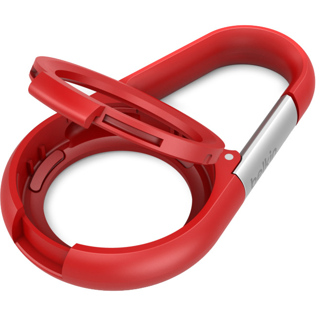 Карабин-держатель BELKIN Secure Holder Carabiner AirTag Red (MSC008BTRD)