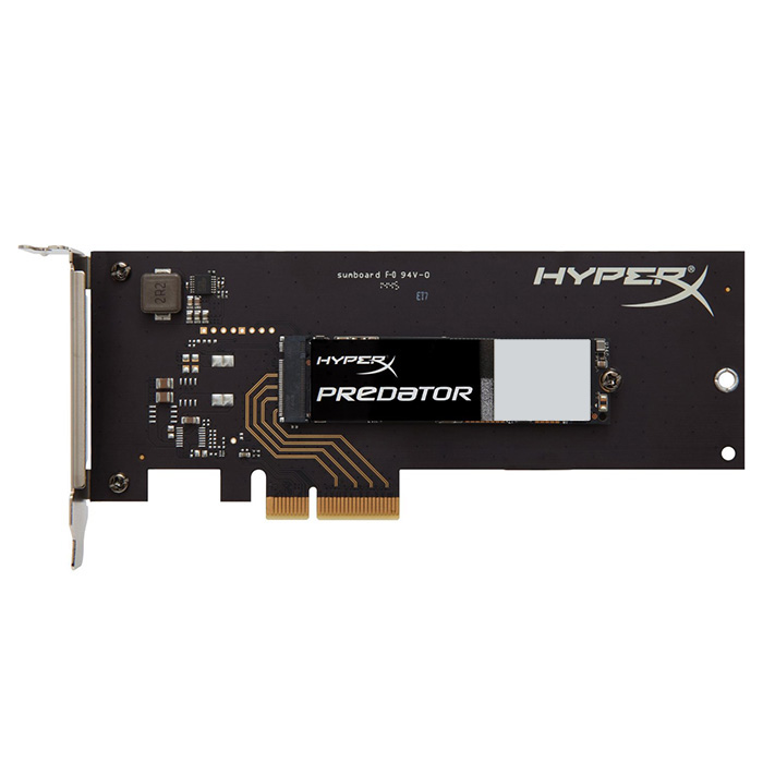 SSD диск HYPERX Predator 480GB M.2 PCIe HHHL Kit (SHPM2280P2H/480G)