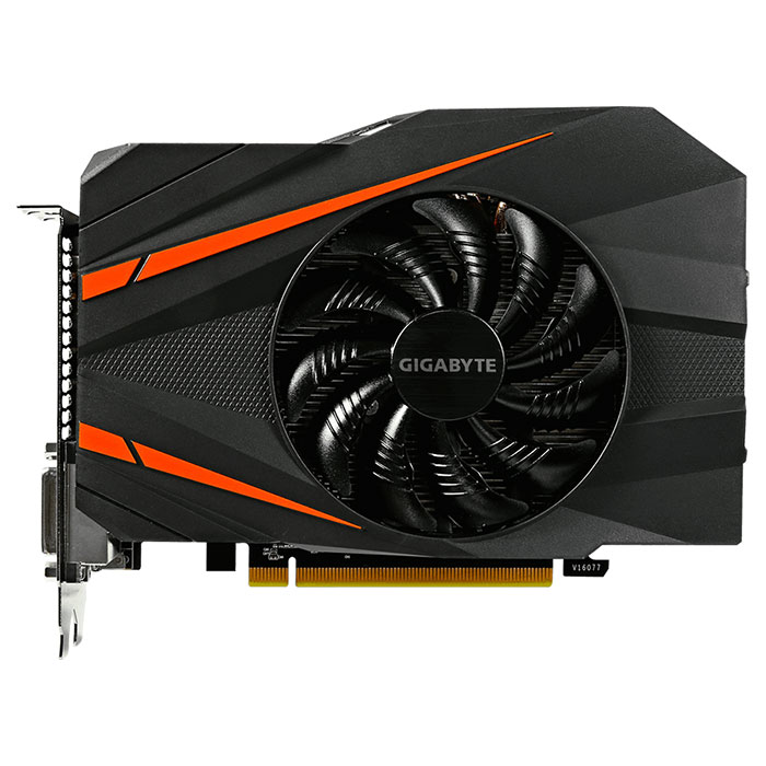 Відеокарта GIGABYTE GeForce GTX 1060 6GB GDDR5 192-bit Mini ITX OC (GV-N1060IXOC-6GD)
