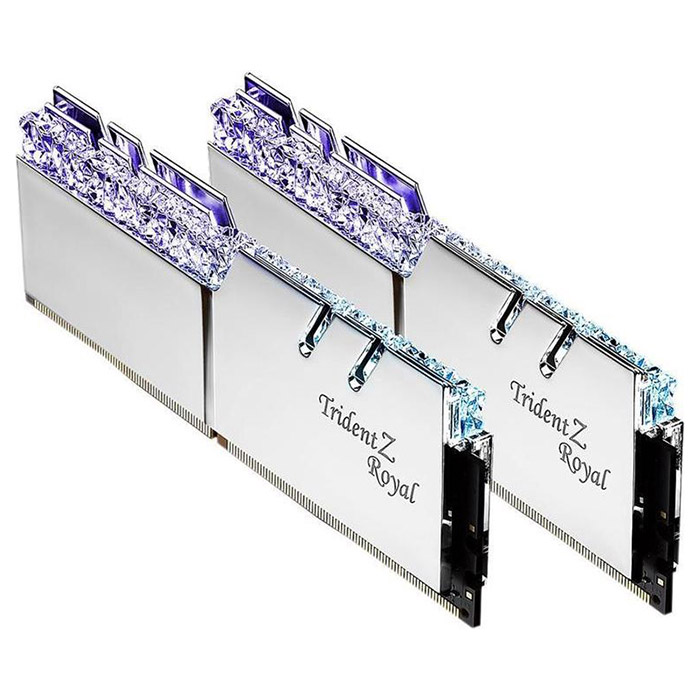 Модуль памяти G.SKILL Trident Z Royal Silver DDR4 3600MHz 64GB Kit 2x32GB (F4-3600C18D-64GTRS)