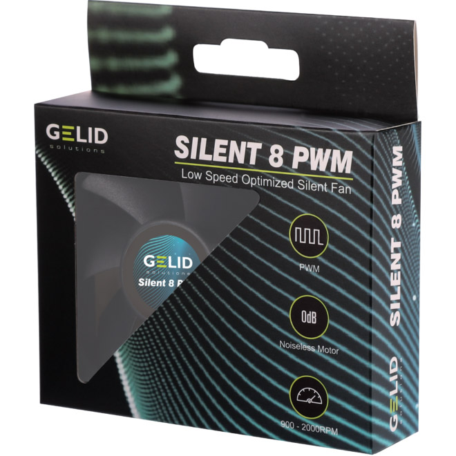 Вентилятор GELID SOLUTIONS Silent 8 PWM Black (FN-PX08-21)