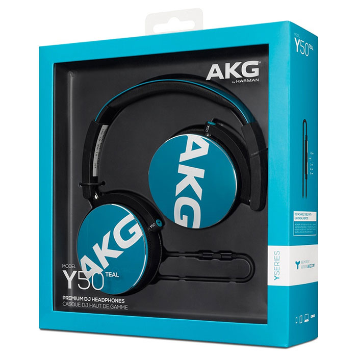 Навушники AKG Y50 Teal (Y50TEL)