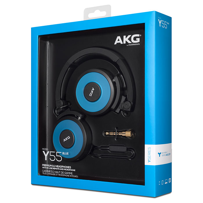 Навушники AKG Y55 Blue (Y55BLU)