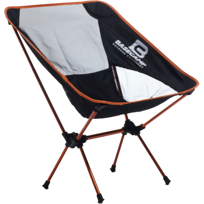 Кресло кемпинговое BASECAMP Compact Black/Orange