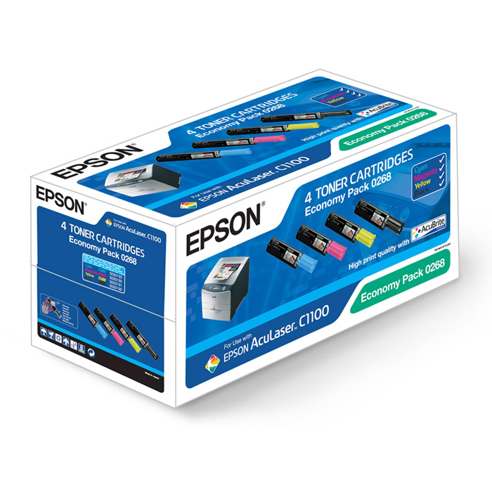 Тонер-картридж EPSON 0268 Economy Pack (C13S050268)