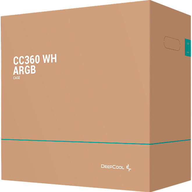 Корпус DEEPCOOL CC360 ARGB White (R-CC360-WHAPM3-G-1)