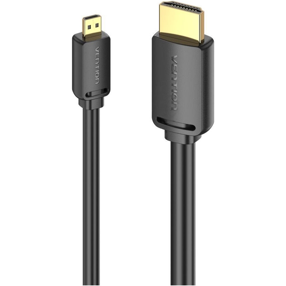 Кабель VENTION Micro-HDMI - HDMI v2.0 2м Black (AGIBH)