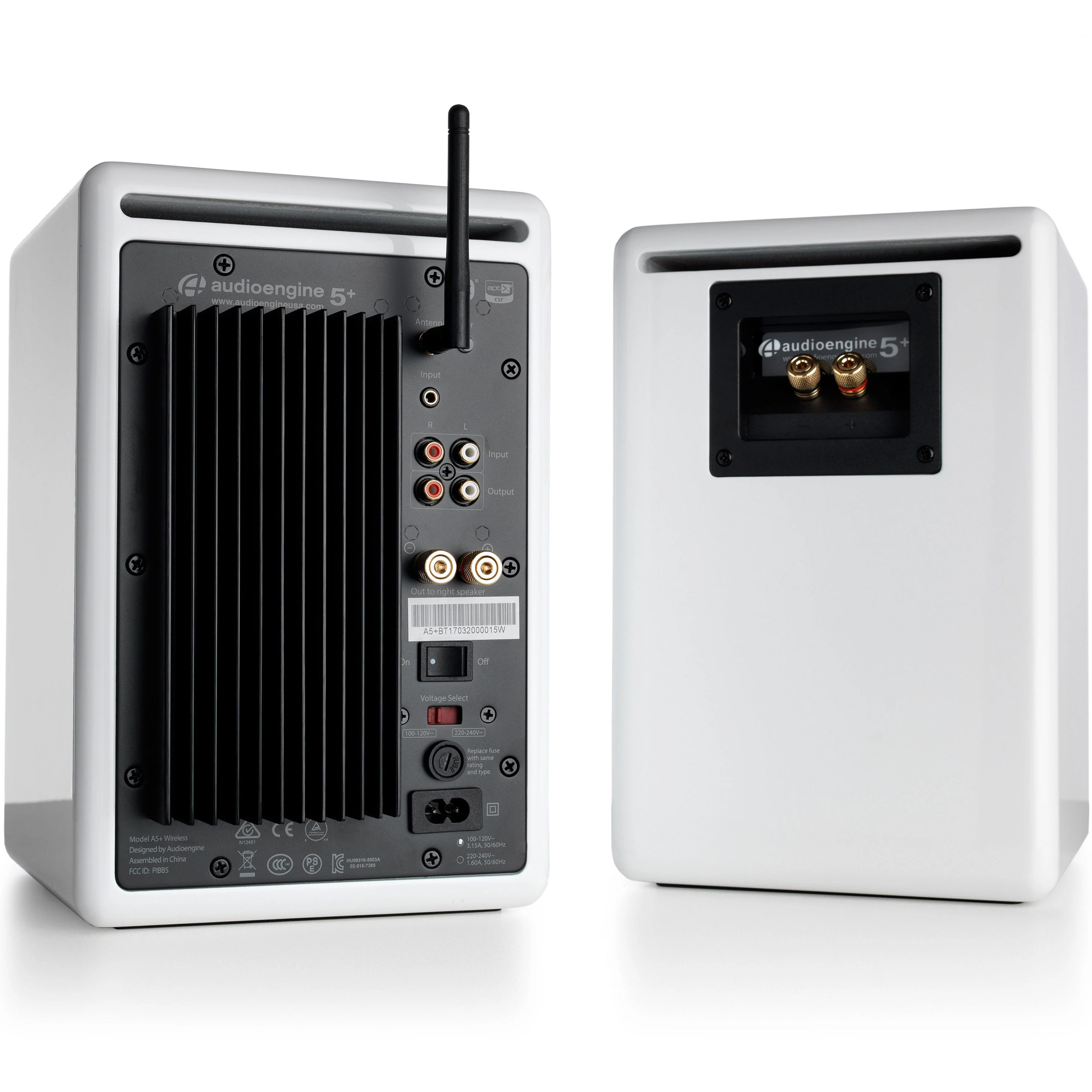 Акустична система AUDIOENGINE A5+ Wireless Hi-Gloss White