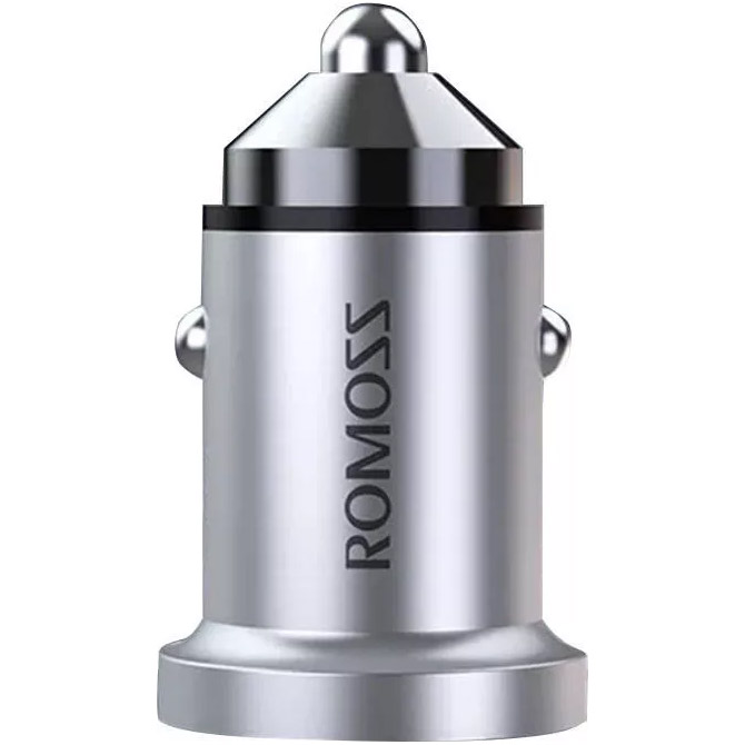 Автомобильное зарядное устройство ROMOSS 20W USB-A+C Silver (AU20T-10-S14)