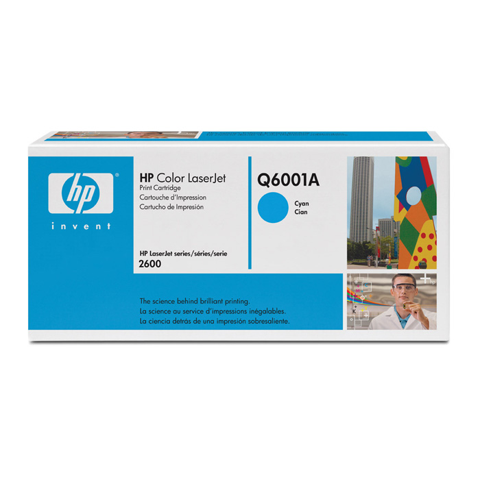 Тонер-картридж HP Q6001A Cyan