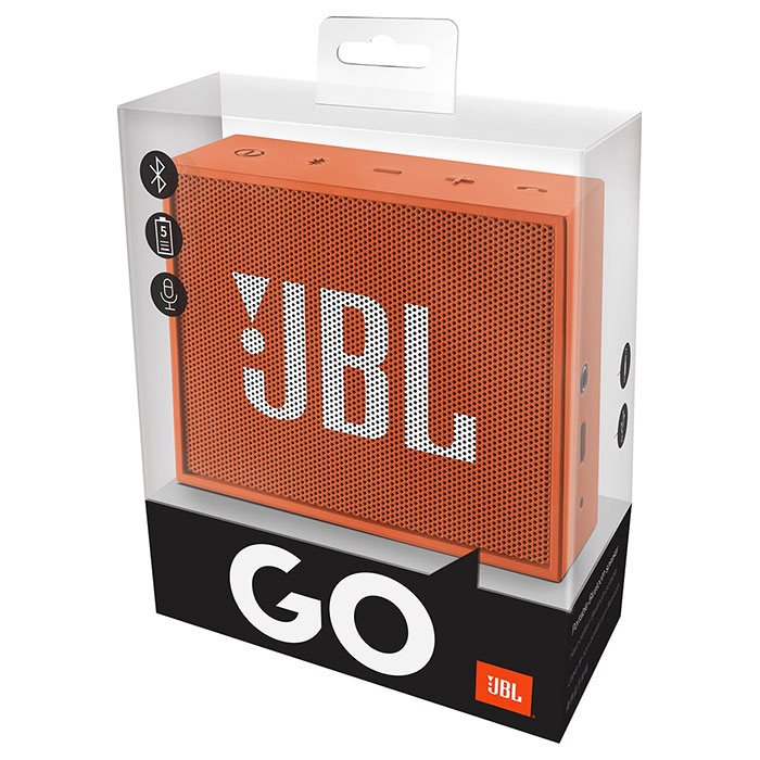 Портативна колонка JBL Go Orange (JBLGOORG)