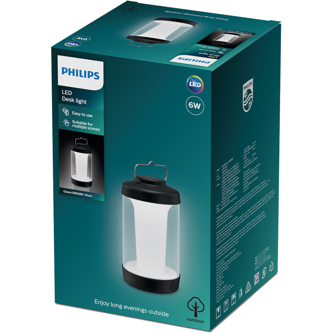 Ліхтар кемпінговий PHILIPS LED Camping Luminaire Cicero (929003241607)