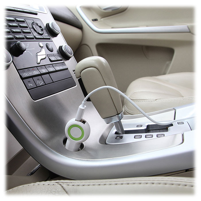 Автомобільний зарядний пристрій IOTTIE RapidVOLT Max Dual Port USB Car Charger White (CHCRIO104WH)