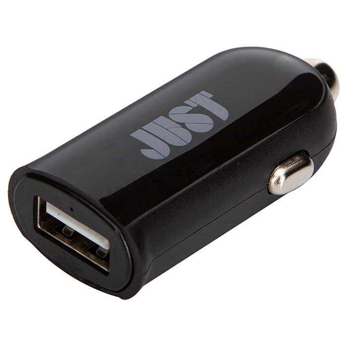 Автомобільний зарядний пристрій JUST Me2 USB Car Charger Black (CCHRGR-M2-BLCK)