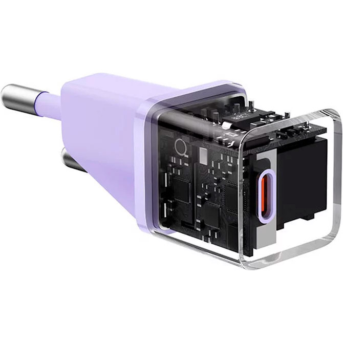 Зарядное устройство BASEUS GaN5 Fast Charger 1C 20W Purple (CCGN050105)