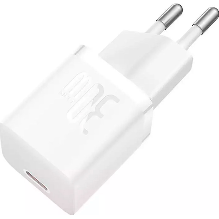 Зарядное устройство BASEUS GaN5 Fast Charger 1C 30W White (CCGN070502)