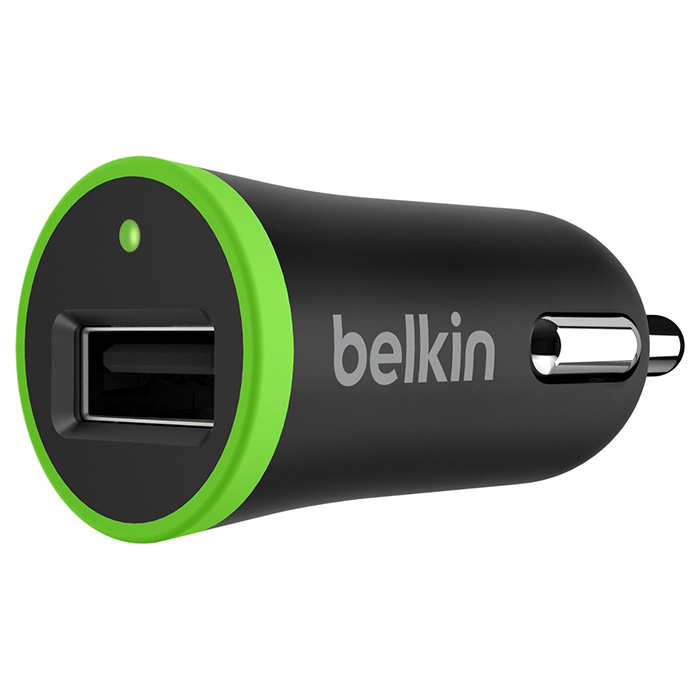 Автомобильное зарядное устройство BELKIN Boost Up Car Charger 1A (F8J014BTBLK)