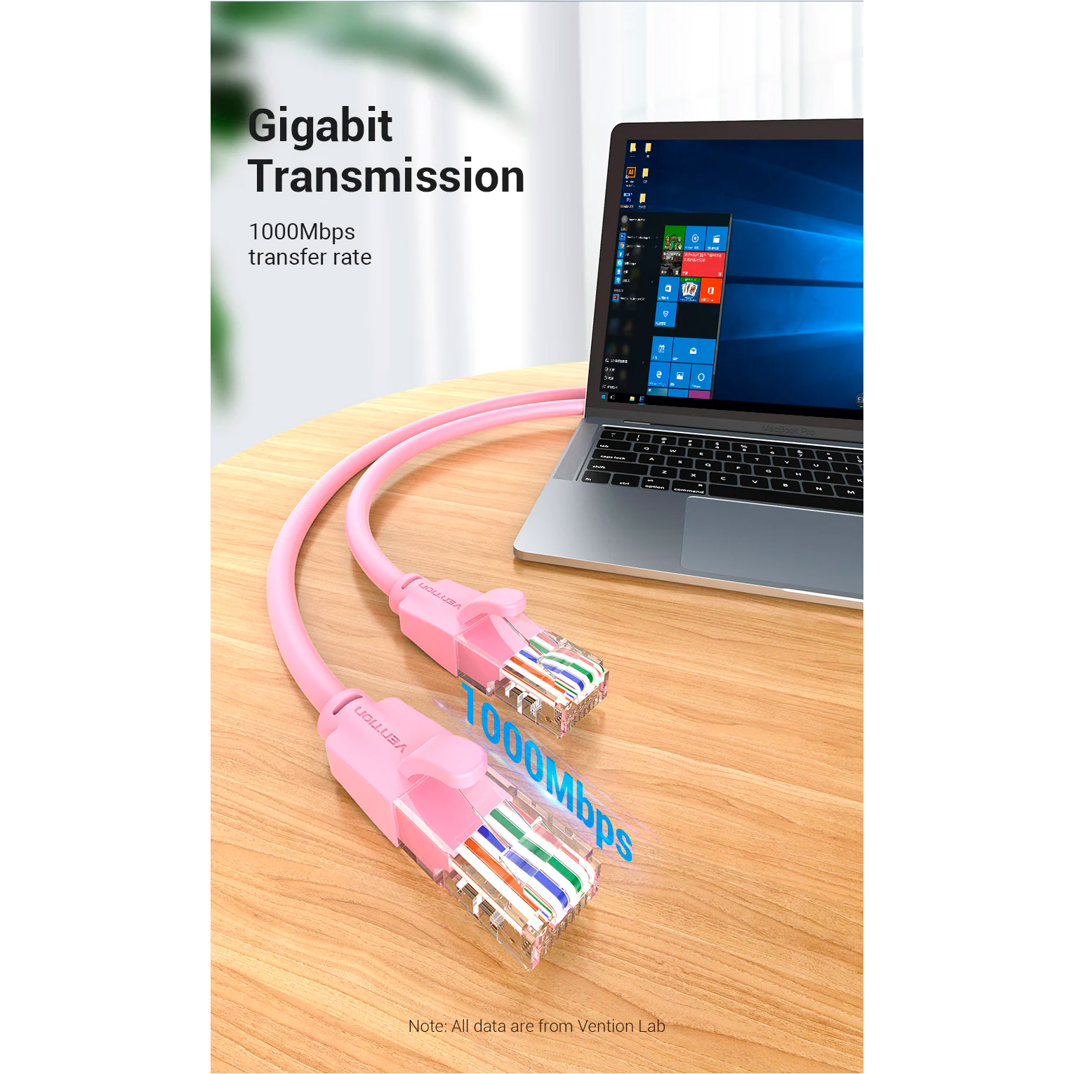 Патч-корд VENTION U/UTP Cat.6 CCA 15м Black (IBEBN)