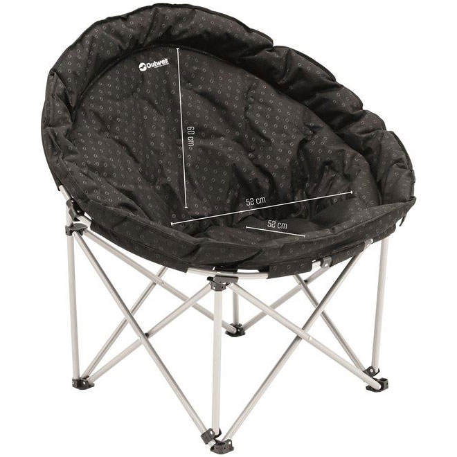 Крісло кемпінгове OUTWELL Casilda XL Black (470236)