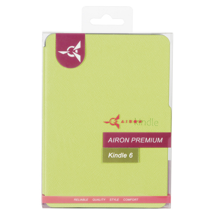 Обложка для электронной книги AIRON Premium для Amazon Kindle PaperWhite 2015-2016 Green
