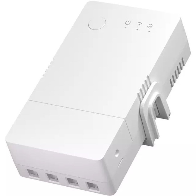 Wi-Fi вимикач-реле на DIN рейку з датчиком температури та вологості SONOFF TH16 Origin Smart Temperature and Humidity Monitoring Switch (THR316)