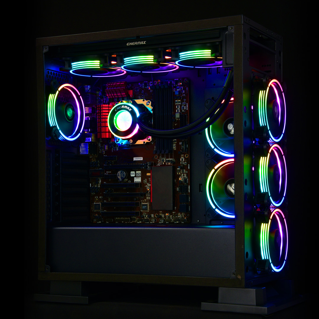 Комплект вентиляторів ENERMAX T.B.RGB AD. 3-Pack (UCTBRGBA12P-BP3)