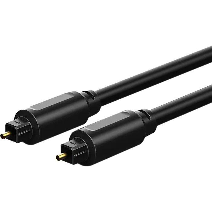 Кабель оптичний (аудіо) CABLETIME TOSLINK 1м Black (CF31H)