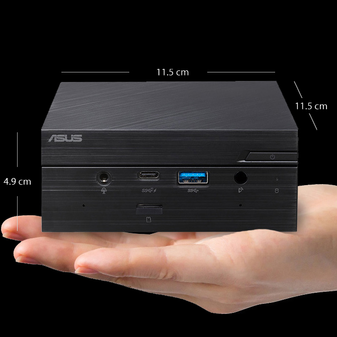 Неттоп ASUS Mini PC PN41-BBC130MVS1 (90MR00I1-M000C0)