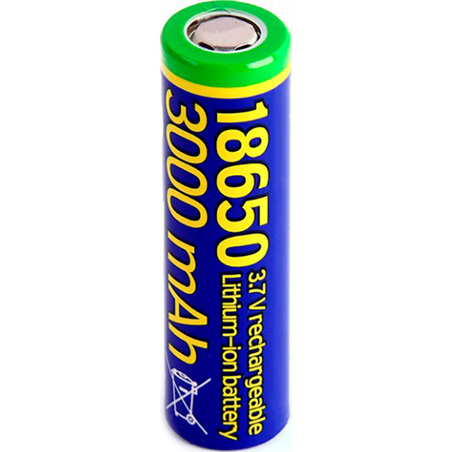 Акумулятор ENERGENIE Lithium 18650 3000mAh 3.7V (EG-BA-18650-10C/3000)