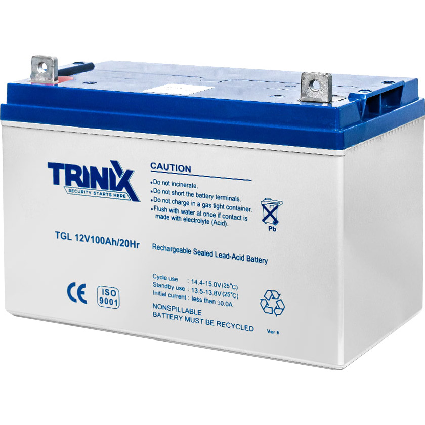 Акумуляторна батарея TRINIX TGL 12V100Ah (12В, 100Агод)