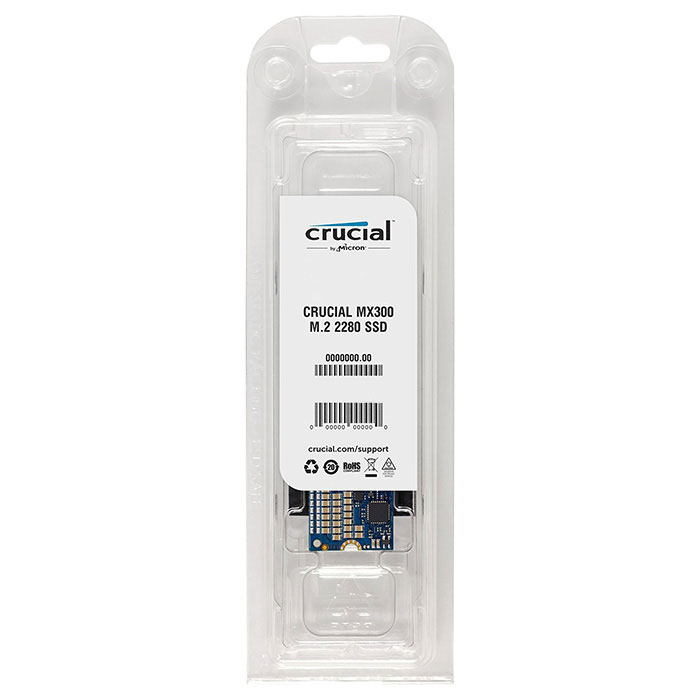 SSD диск CRUCIAL MX300 525GB M.2 SATA (CT525MX300SSD4)