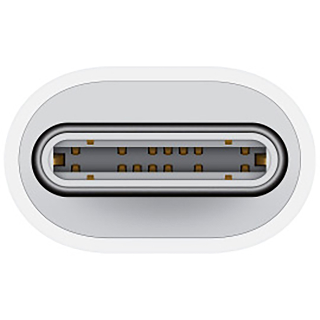 Адаптер APPLE USB-C to Lightning (MUQX3ZM/A)
