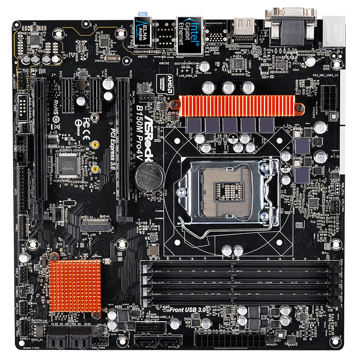 Материнська плата ASROCK B150M Pro4V