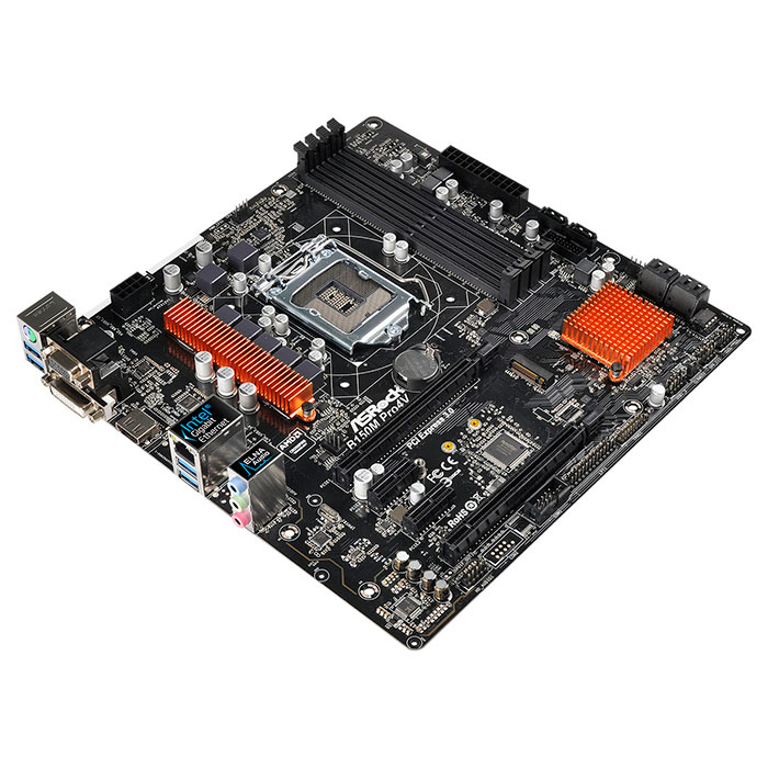 Материнська плата ASROCK B150M Pro4V