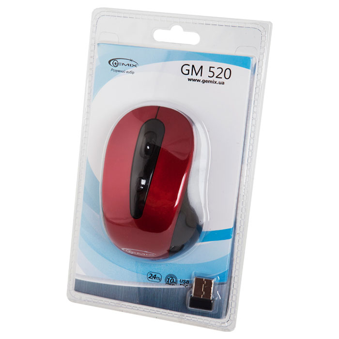 Миша GEMIX GM520 Red