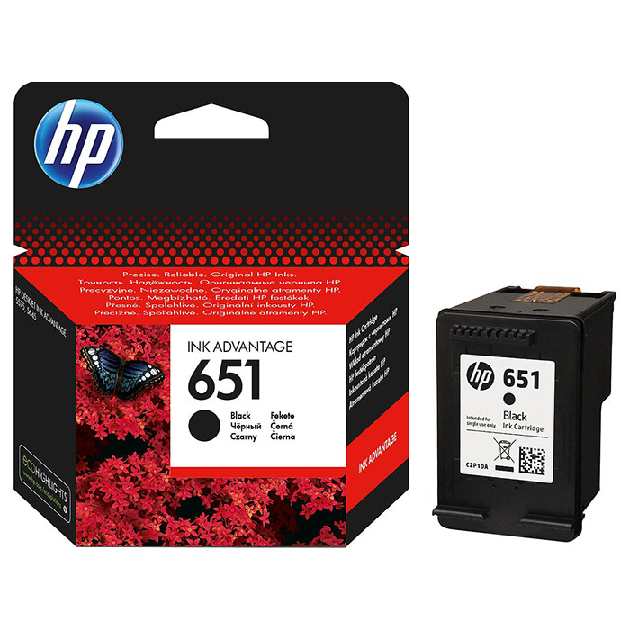 Картридж HP 651 Black (C2P10AE)