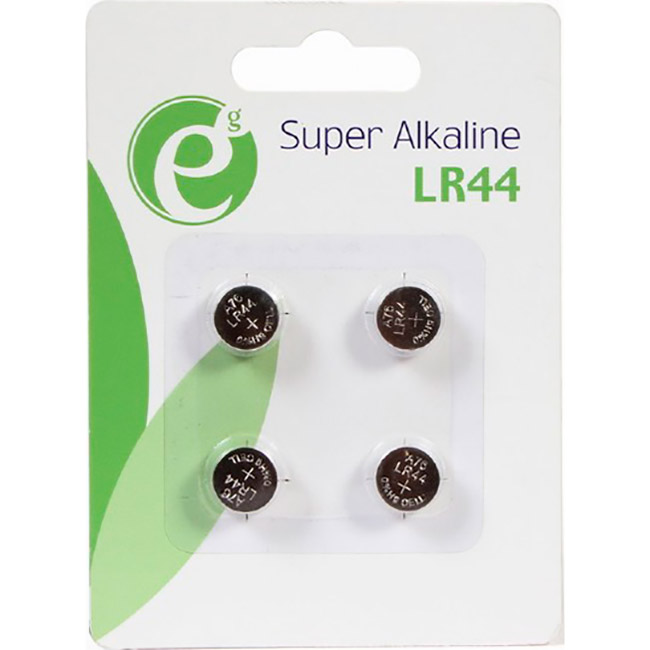 Батарейка ENERGENIE Super Alkaline LR44 4шт/уп (EG-BA-LR444-01)