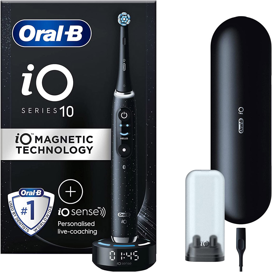 Електрична зубна щітка BRAUN ORAL-B iO Series 10 IOM10.1B4.2AD Cosmic Black