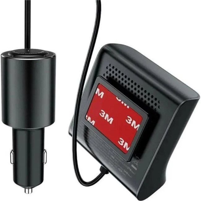 Зарядное устройство ACEFAST B11 Car Charger Splitter with Digital Display 138W (1xUSB-C, 3xUSB-A) Black