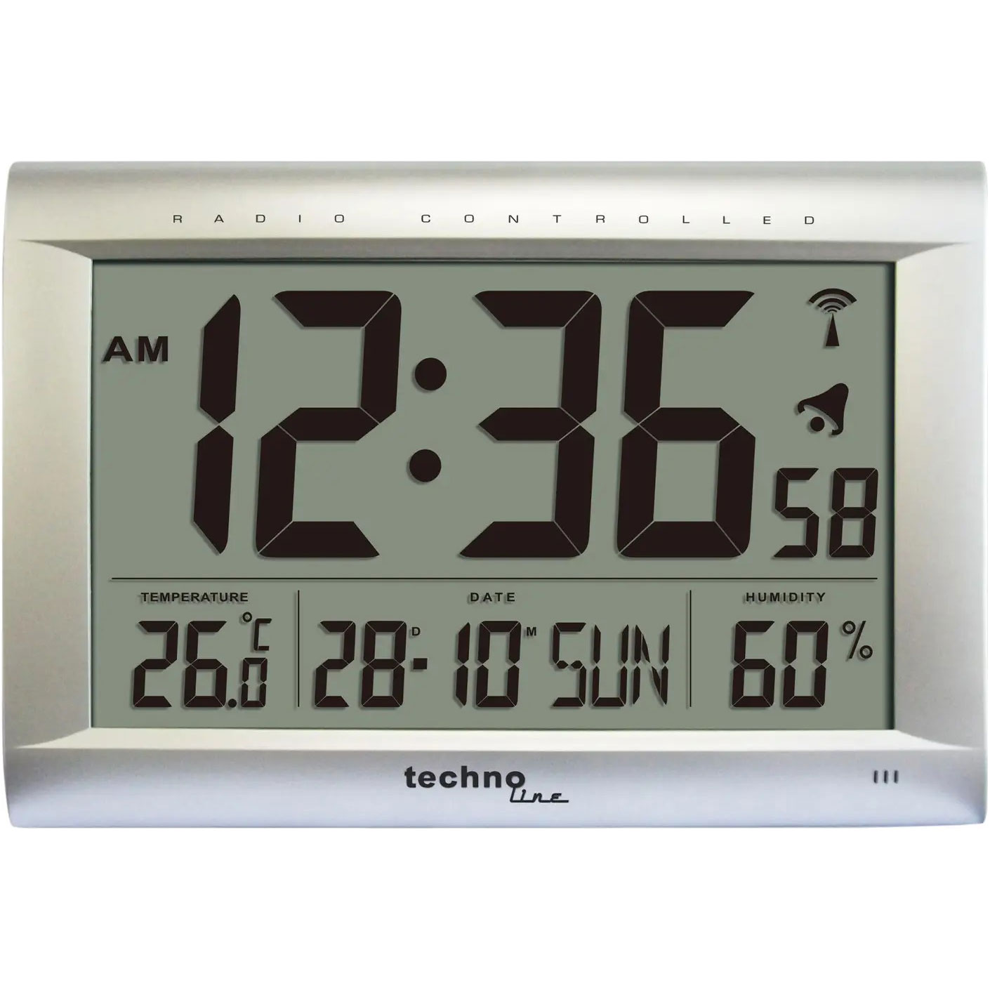 Настенные часы TECHNOLINE WS8009 Silver
