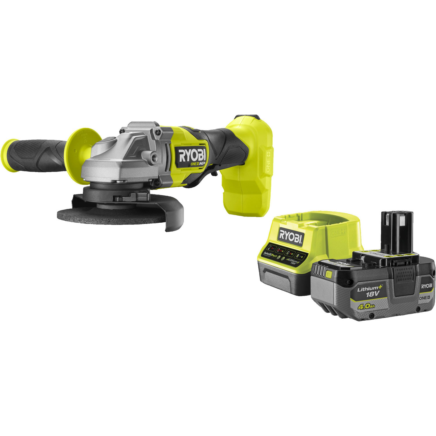 Акумуляторна кутова шліфувальна машина RYOBI RAG18X-1C40S (5133005614)
