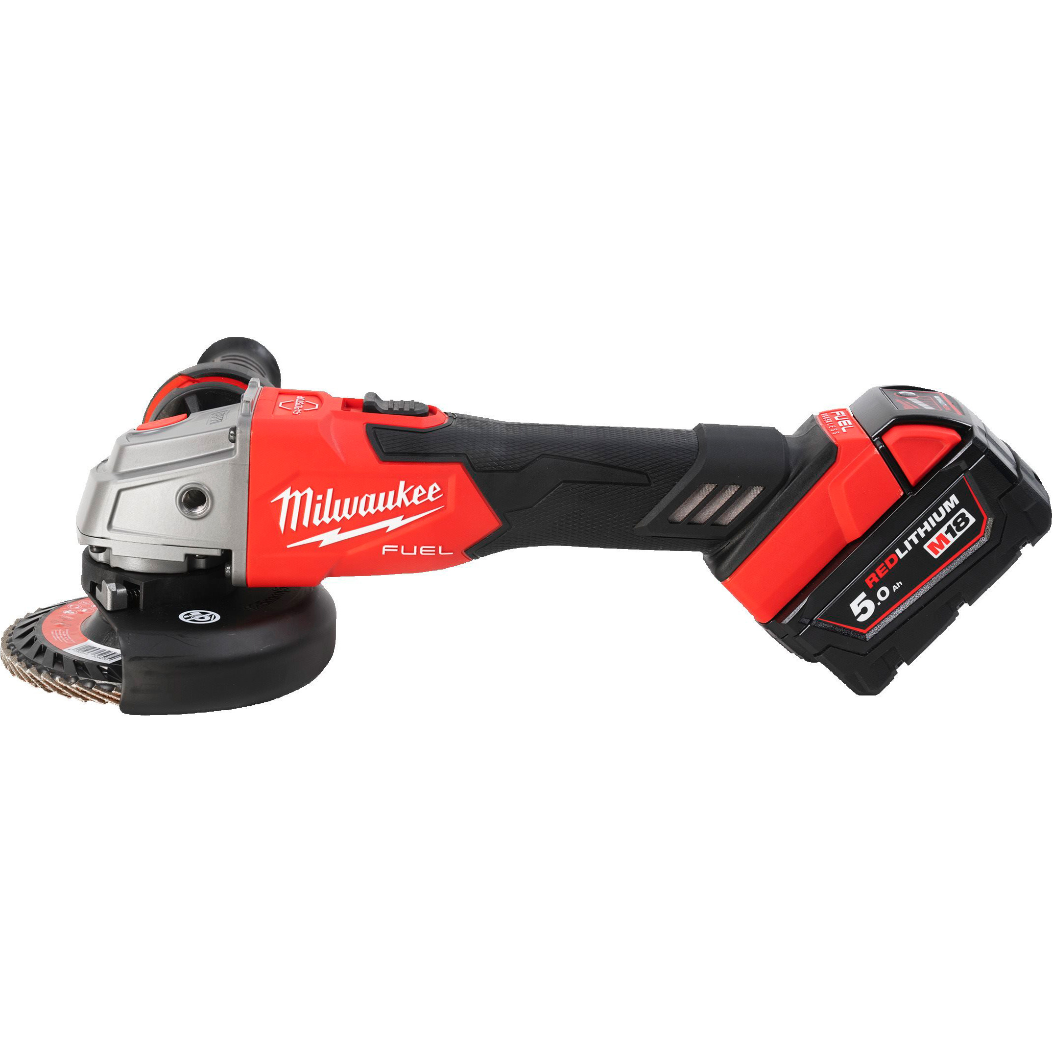 Акумуляторна кутова шліфувальна машина MILWAUKEE M18FSAG125XB-502X (4933478430)