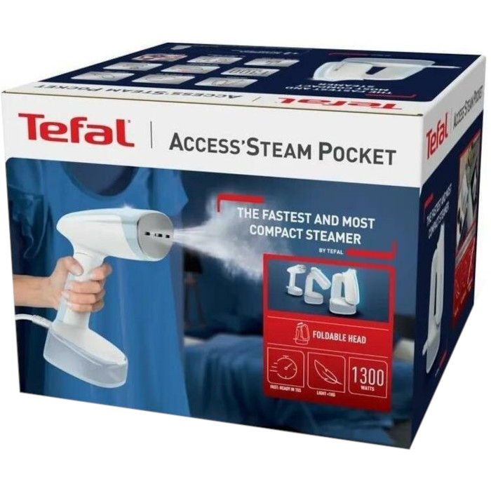 Відпарювач для одягу TEFAL Access Steam Pocket DT3041E1