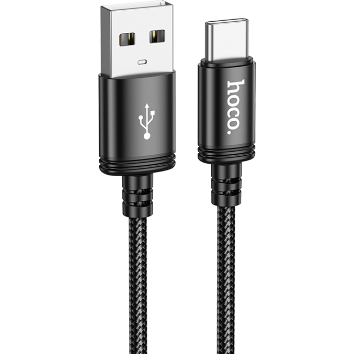 Кабель HOCO X89 Wind USB-A to Type-C 1м Black