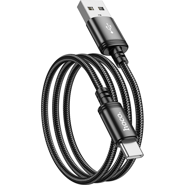 Кабель HOCO X89 Wind USB-A to Type-C 1м Black