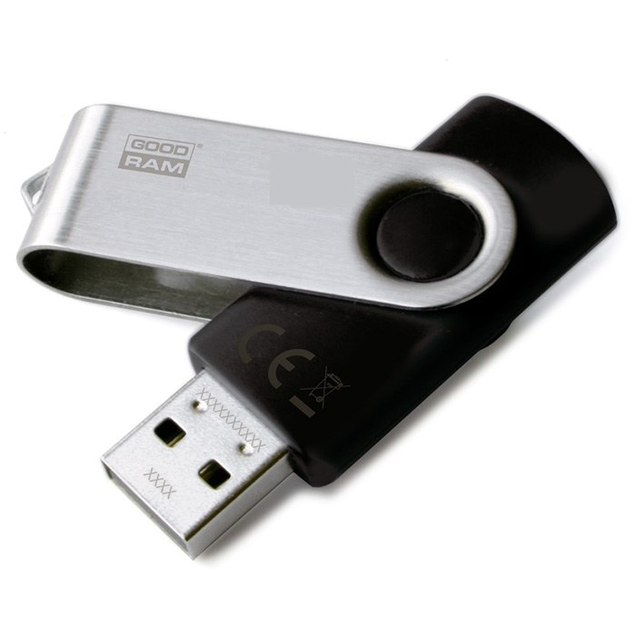 Флешка GOODRAM UTS2 128GB USB2.0 Black (UTS2-1280K0R11)