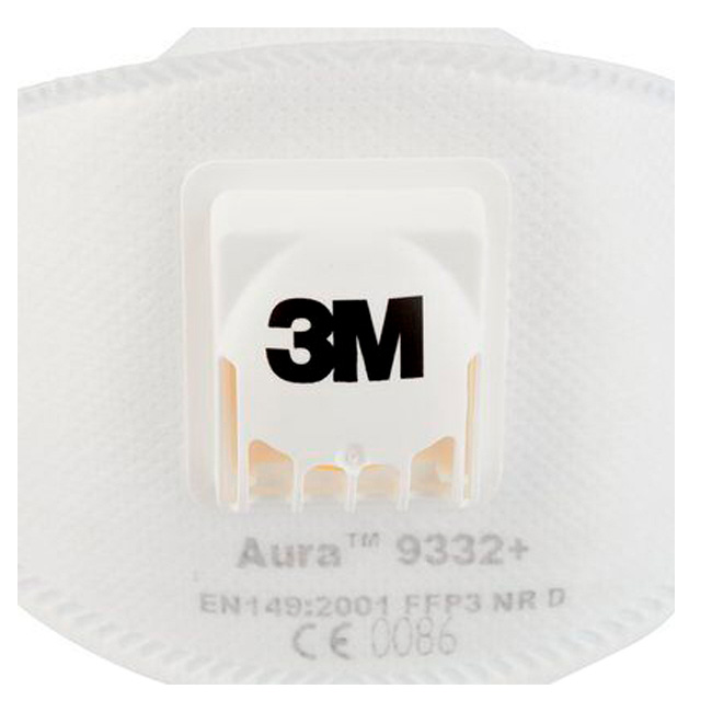 Маска-респіратор 3M Aura 9332+ FFP3